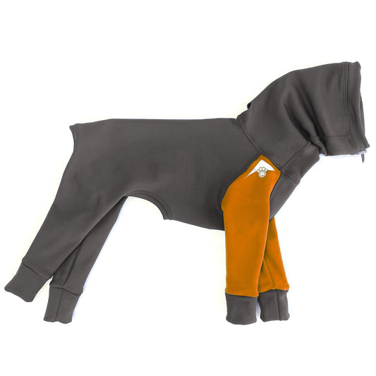 Z'Hoodie Active - Gris et orange