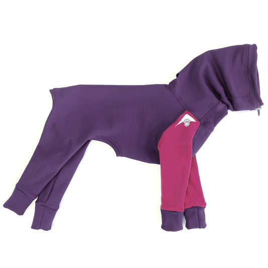 Z'Hoodie Active - Raisin et rose