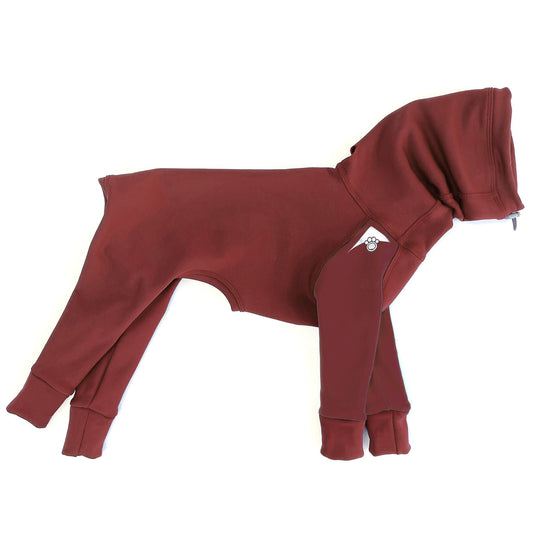 Z'Hoodie Uni - Rouge carmin