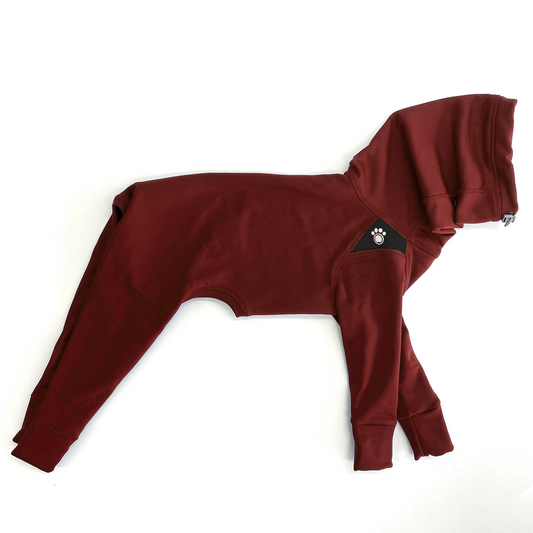 Z'Hoodie Urbain - Rouge carmin